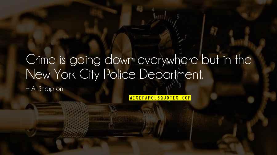Direct Line Motor Insurance Quotes By Al Sharpton: Crime is going down everywhere but in the