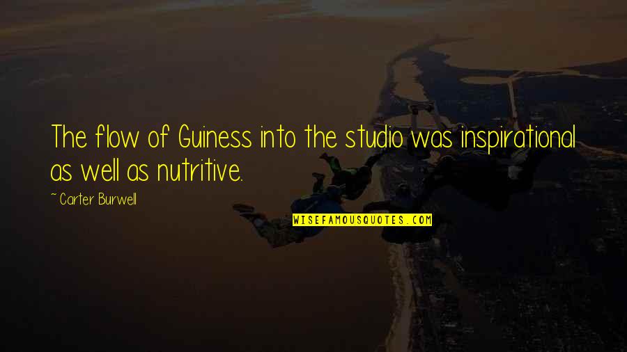 Discoloring Drop Quotes By Carter Burwell: The flow of Guiness into the studio was