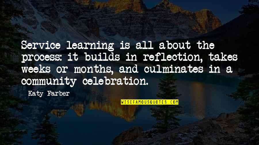 Diseconomies Of Scope Quotes By Katy Farber: Service learning is all about the process: it Diseconomies Of Scope Quotes By Katy Farber: Service learning is all about the process: it