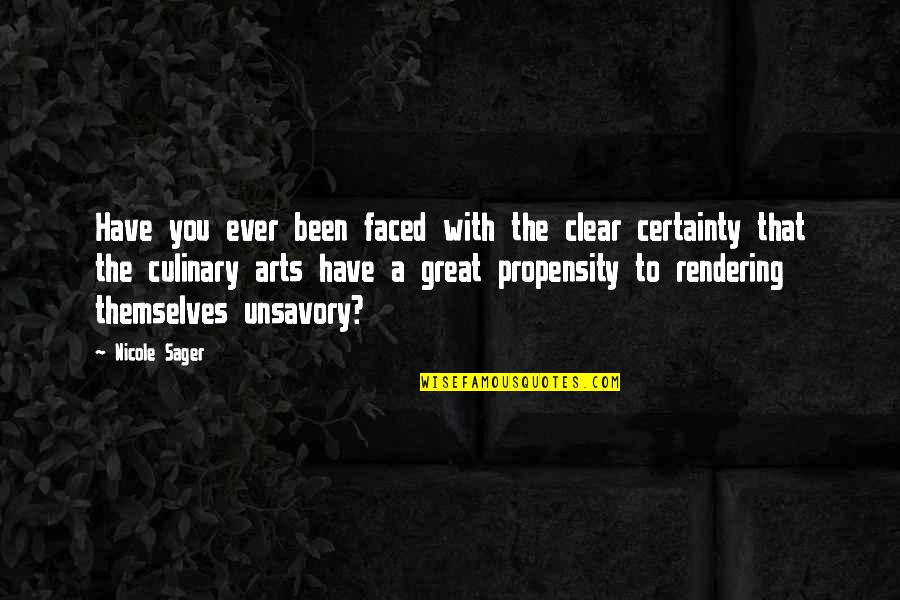 Disnaempa Quotes By Nicole Sager: Have you ever been faced with the clear