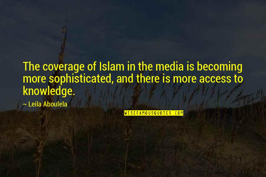 Disney Movies Quotes By Leila Aboulela: The coverage of Islam in the media is