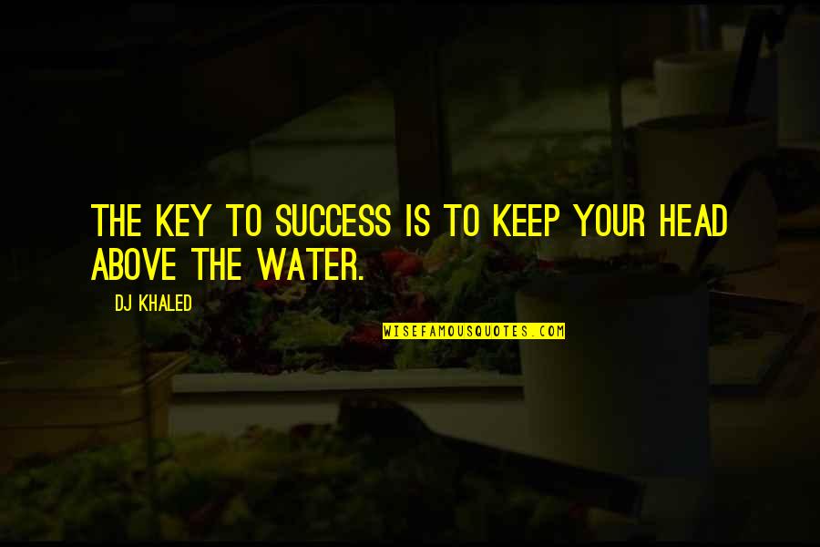 Dispenser Minecraft Quotes By DJ Khaled: The key to success is to keep your