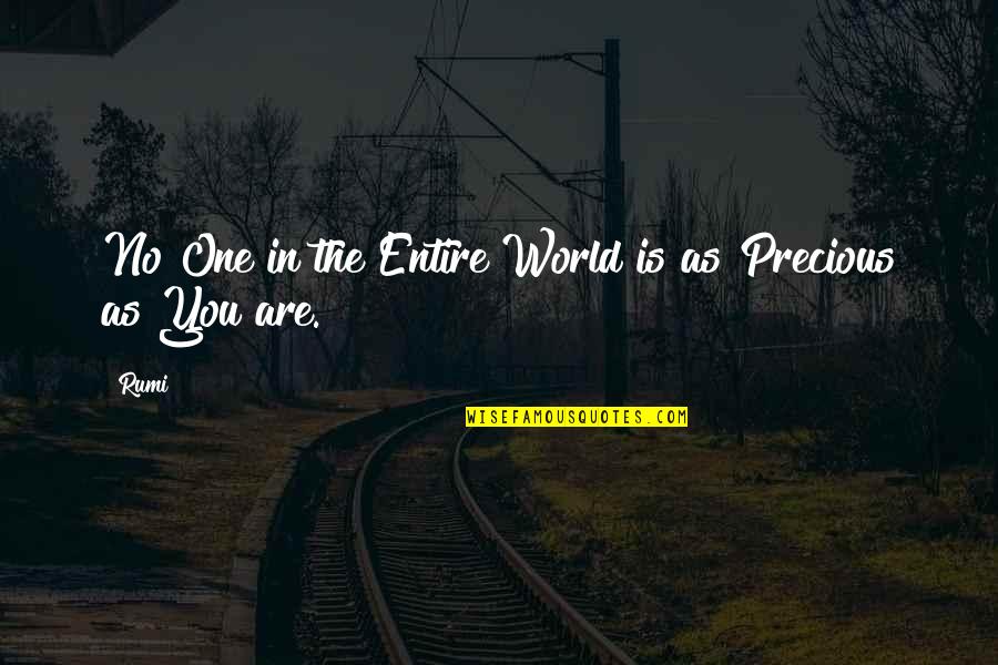 Disulphide Quotes By Rumi: No One in the Entire World is as