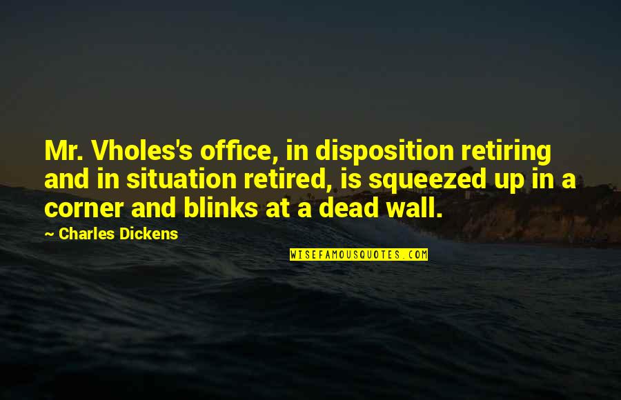 Diversity Holiday Quote Quotes By Charles Dickens: Mr. Vholes's office, in disposition retiring and in Diversity Holiday Quote Quotes By Charles Dickens: Mr. Vholes's office, in disposition retiring and in