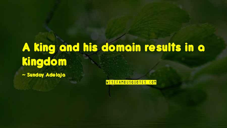 Django Template Escape Quotes By Sunday Adelaja: A king and his domain results in a