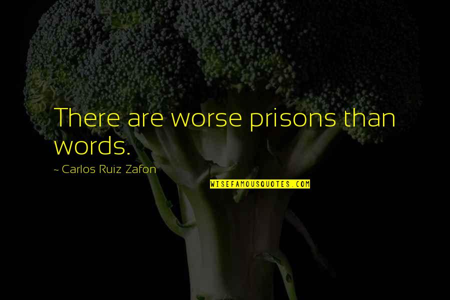 Doctors To The Barrios Quotes By Carlos Ruiz Zafon: There are worse prisons than words. Doctors To The Barrios Quotes By Carlos Ruiz Zafon: There are worse prisons than words.