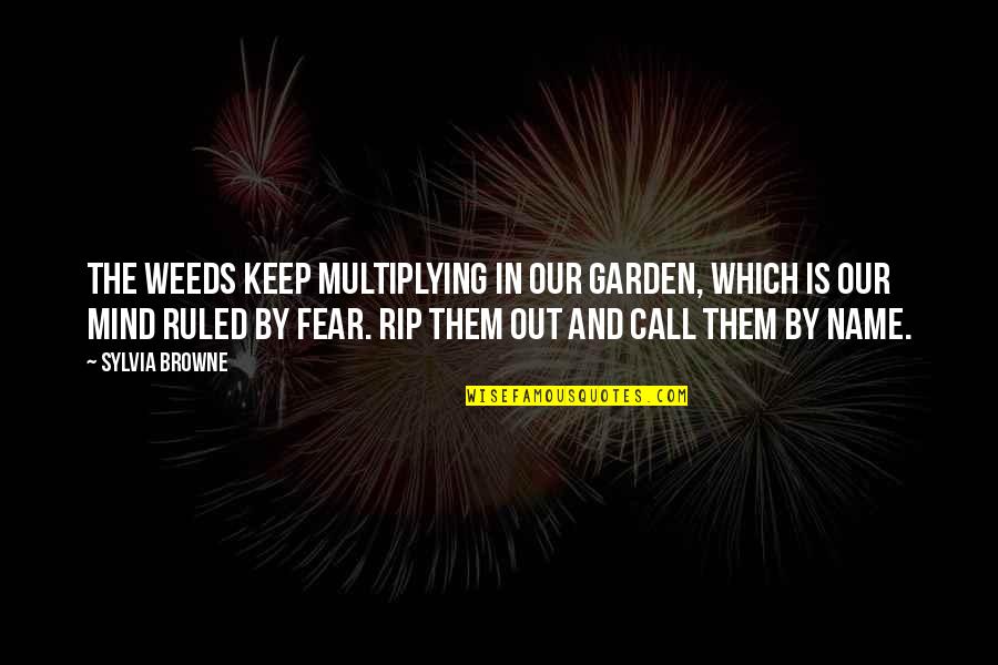 Does A Comma Precede A Quote Quotes By Sylvia Browne: The weeds keep multiplying in our garden, which Does A Comma Precede A Quote Quotes By Sylvia Browne: The weeds keep multiplying in our garden, which