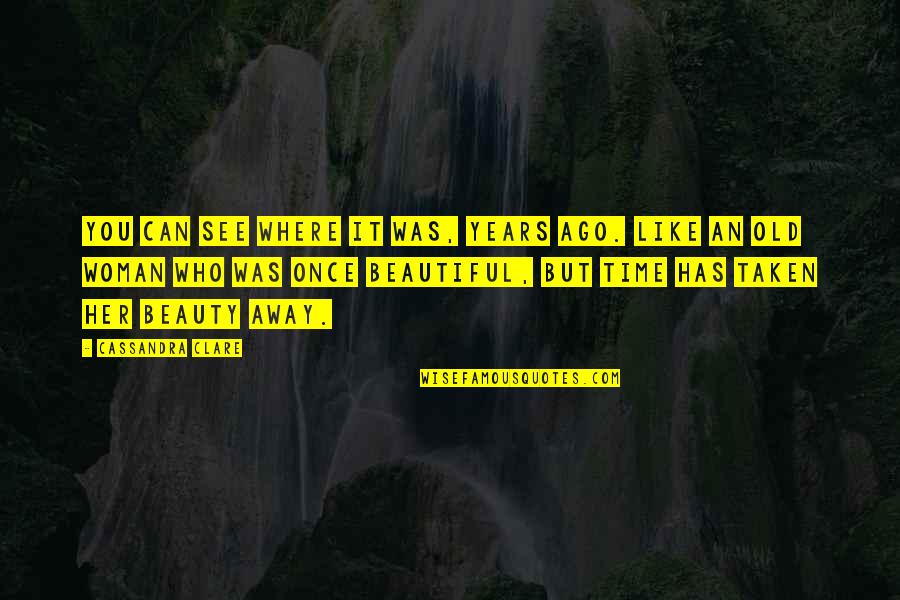 Dog Paddling Pool Quotes By Cassandra Clare: You can see where it was, years ago. Dog Paddling Pool Quotes By Cassandra Clare: You can see where it was, years ago.