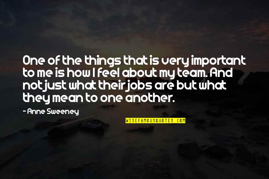 Dogmatic Thinking Quotes By Anne Sweeney: One of the things that is very important