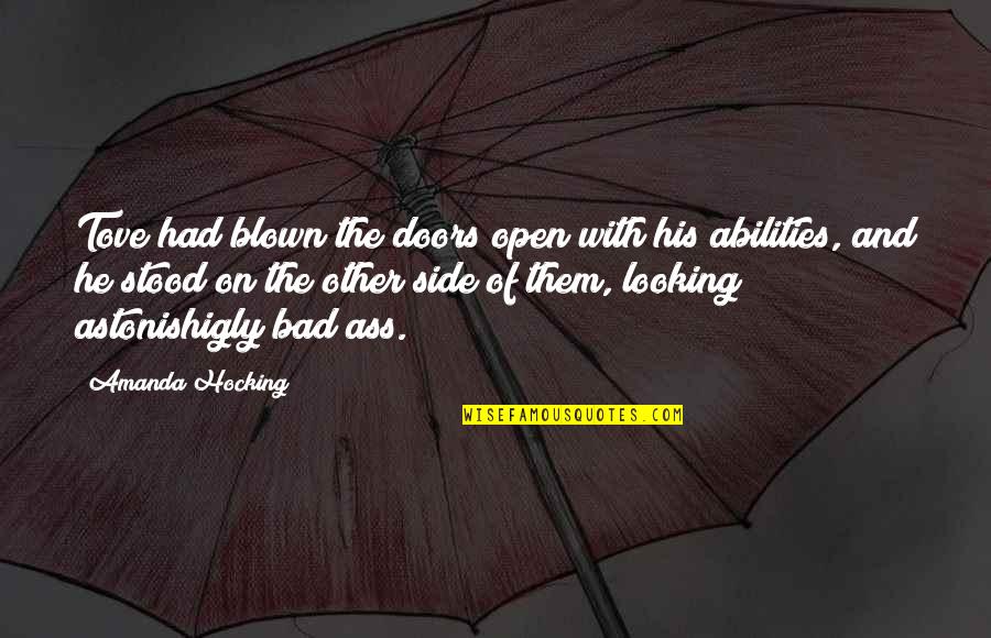 Dogs Enjoy Grooming Quotes By Amanda Hocking: Tove had blown the doors open with his Dogs Enjoy Grooming Quotes By Amanda Hocking: Tove had blown the doors open with his
