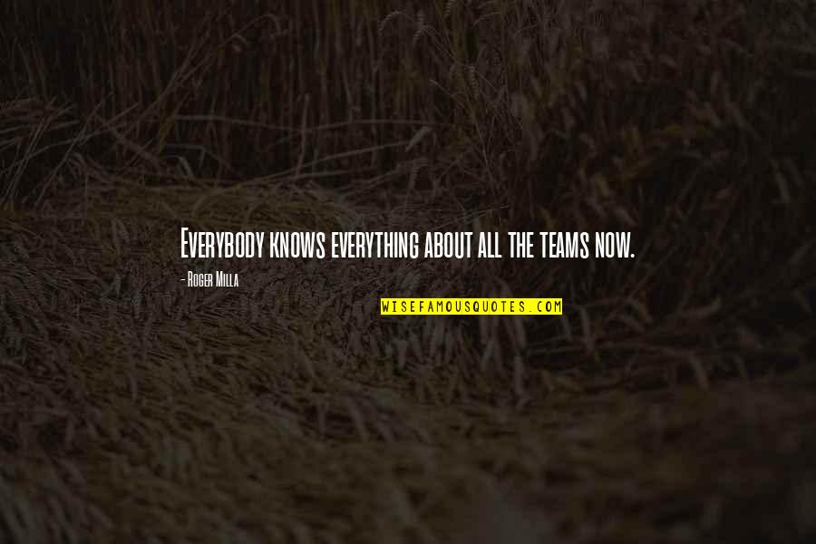 Dogsbody High Rollers Quotes By Roger Milla: Everybody knows everything about all the teams now. Dogsbody High Rollers Quotes By Roger Milla: Everybody knows everything about all the teams now.