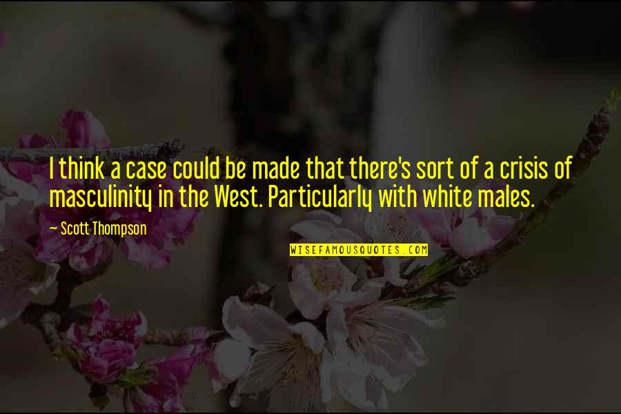 Dolenec Franjo Quotes By Scott Thompson: I think a case could be made that Dolenec Franjo Quotes By Scott Thompson: I think a case could be made that