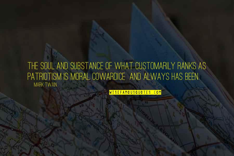 Dolive Dentist Quotes By Mark Twain: The soul and substance of what customarily ranks Dolive Dentist Quotes By Mark Twain: The soul and substance of what customarily ranks