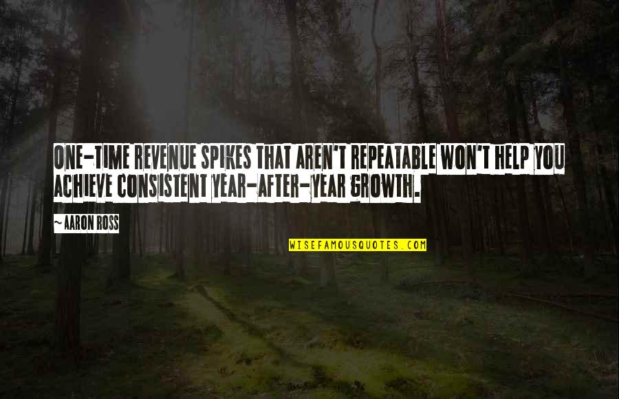 Dominici Obituary Quotes By Aaron Ross: One-time revenue spikes that aren't repeatable won't help Dominici Obituary Quotes By Aaron Ross: One-time revenue spikes that aren't repeatable won't help