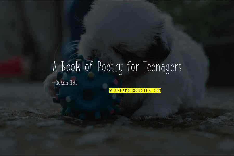 Donchev 96 Quotes By RyAnn Hall: A Book of Poetry for Teenagers
