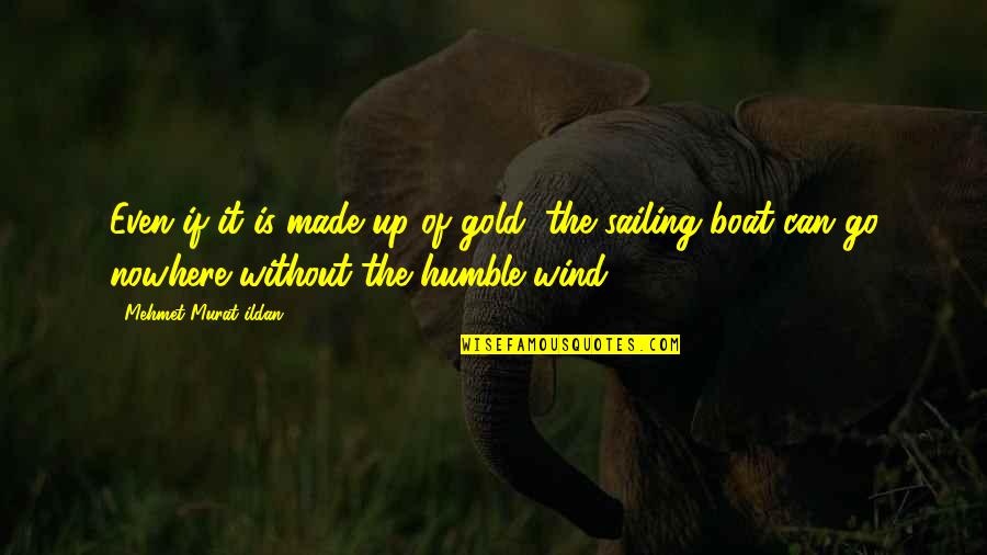 Dongwoon Funny Quotes By Mehmet Murat Ildan: Even if it is made up of gold,