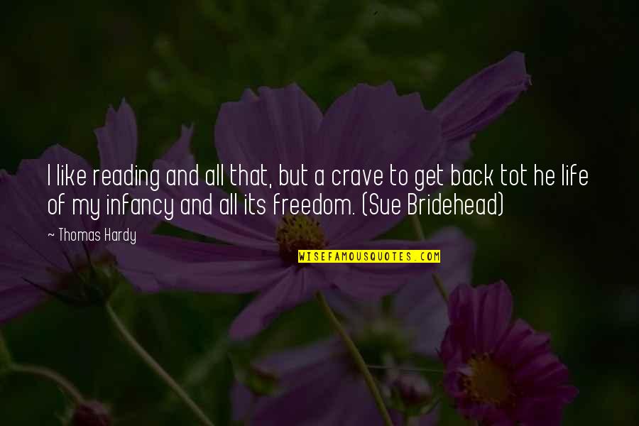 Donnieleoharrah Quotes By Thomas Hardy: I like reading and all that, but a