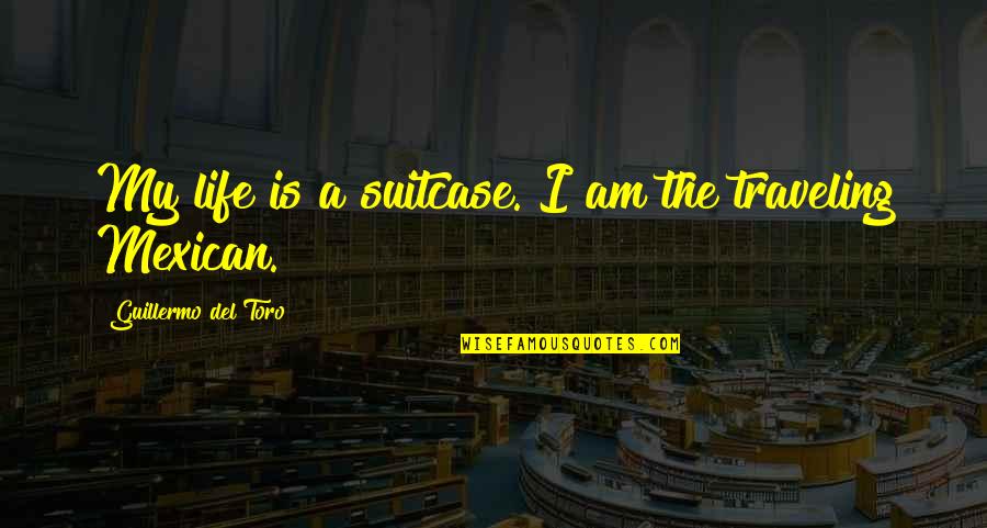 Don't Quit Gym Quotes By Guillermo Del Toro: My life is a suitcase. I am the