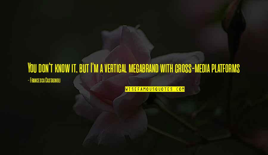 Don't Worry Things You Can't Control Quotes By Francesca Castagnoli: You don't know it, but I'm a vertical