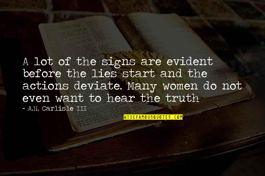 Dormirax Quotes By A.H. Carlisle III: A lot of the signs are evident before Dormirax Quotes By A.H. Carlisle III: A lot of the signs are evident before