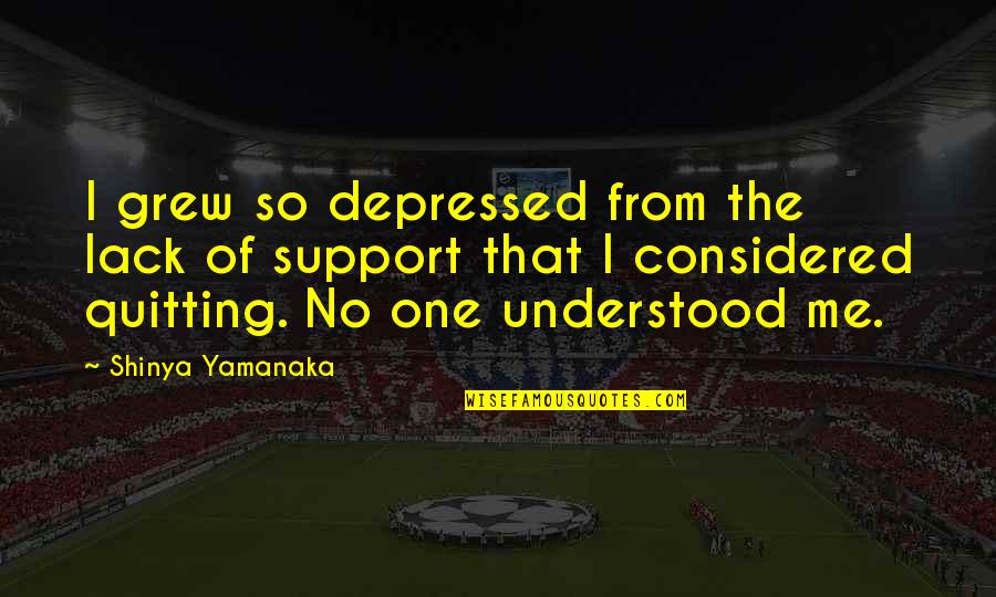 Dorothy Must Die Quotes By Shinya Yamanaka: I grew so depressed from the lack of