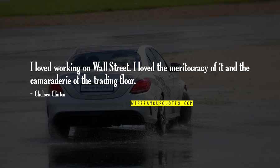Dorsetta Quotes By Chelsea Clinton: I loved working on Wall Street. I loved Dorsetta Quotes By Chelsea Clinton: I loved working on Wall Street. I loved