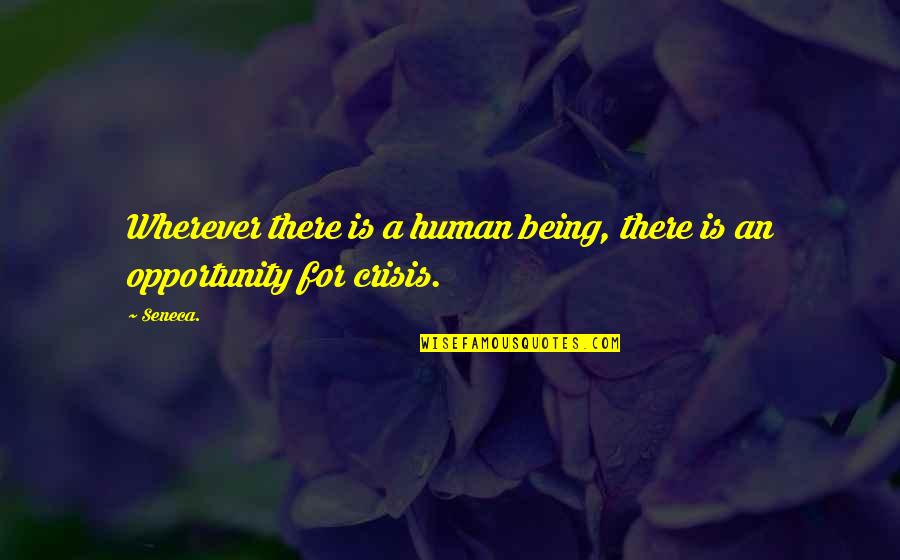 Dottori Senza Quotes By Seneca.: Wherever there is a human being, there is