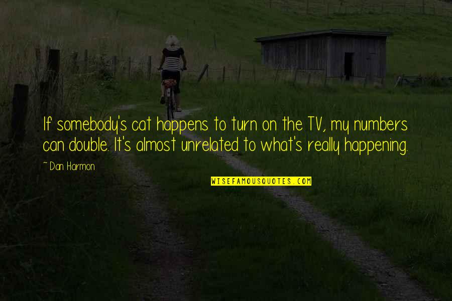 Double Quotes By Dan Harmon: If somebody's cat happens to turn on the