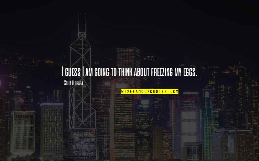 Doughnut Quote Quotes By Sofia Vergara: I guess I am going to think about Doughnut Quote Quotes By Sofia Vergara: I guess I am going to think about