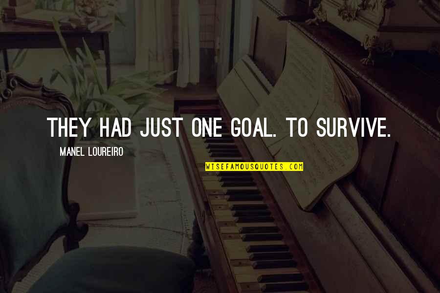 Doukhobor History Quotes By Manel Loureiro: They had just one goal. To survive. Doukhobor History Quotes By Manel Loureiro: They had just one goal. To survive.