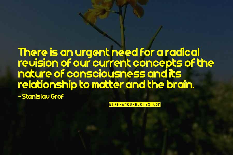 Dr Aaron T. Beck Quotes By Stanislav Grof: There is an urgent need for a radical