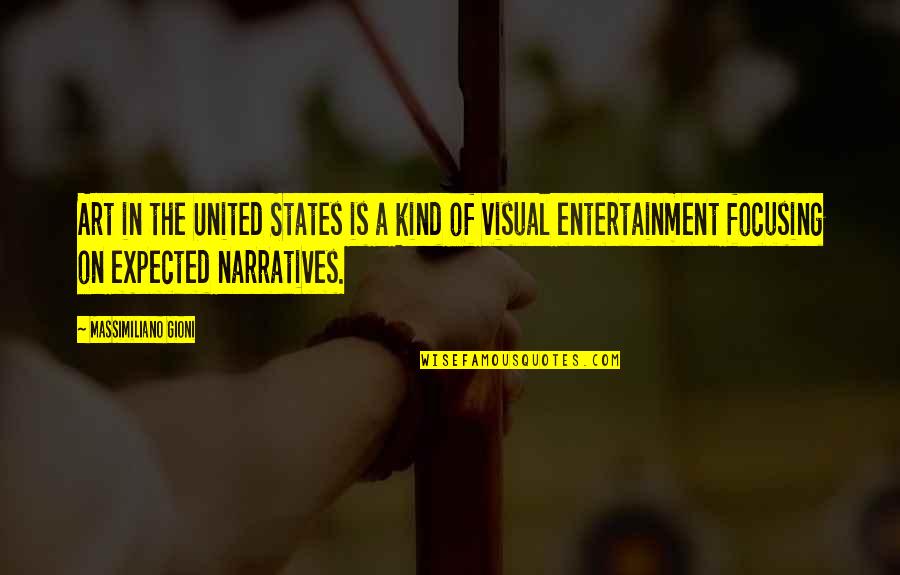 Dr Richard Schulze Quotes By Massimiliano Gioni: Art in the United States is a kind