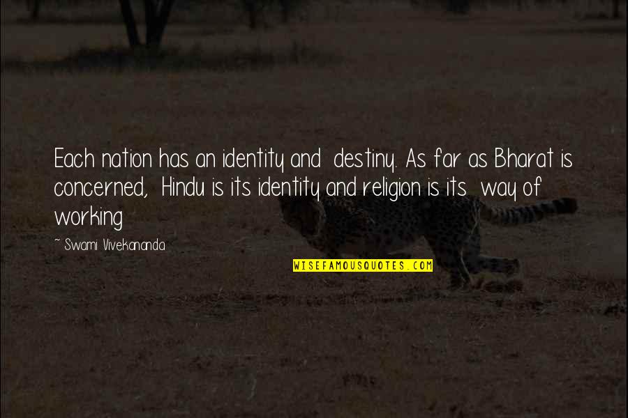 Dr Seuss The More That You Read Quotes By Swami Vivekananda: Each nation has an identity and destiny. As Dr Seuss The More That You Read Quotes By Swami Vivekananda: Each nation has an identity and destiny. As
