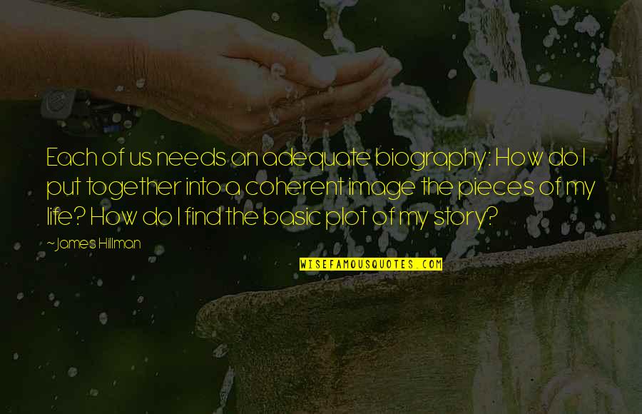 Dracma Definicion Quotes By James Hillman: Each of us needs an adequate biography: How Dracma Definicion Quotes By James Hillman: Each of us needs an adequate biography: How