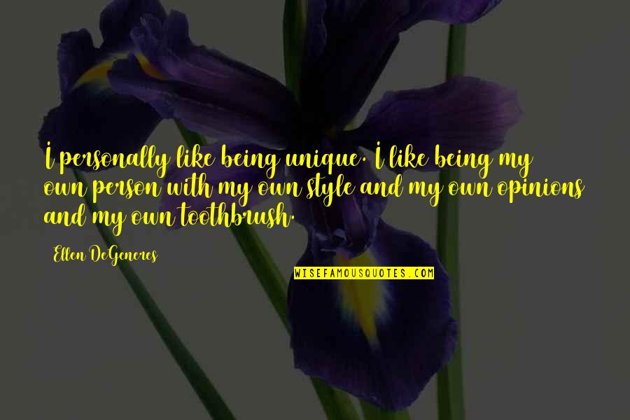 Draft In Military Quotes By Ellen DeGeneres: I personally like being unique. I like being Draft In Military Quotes By Ellen DeGeneres: I personally like being unique. I like being