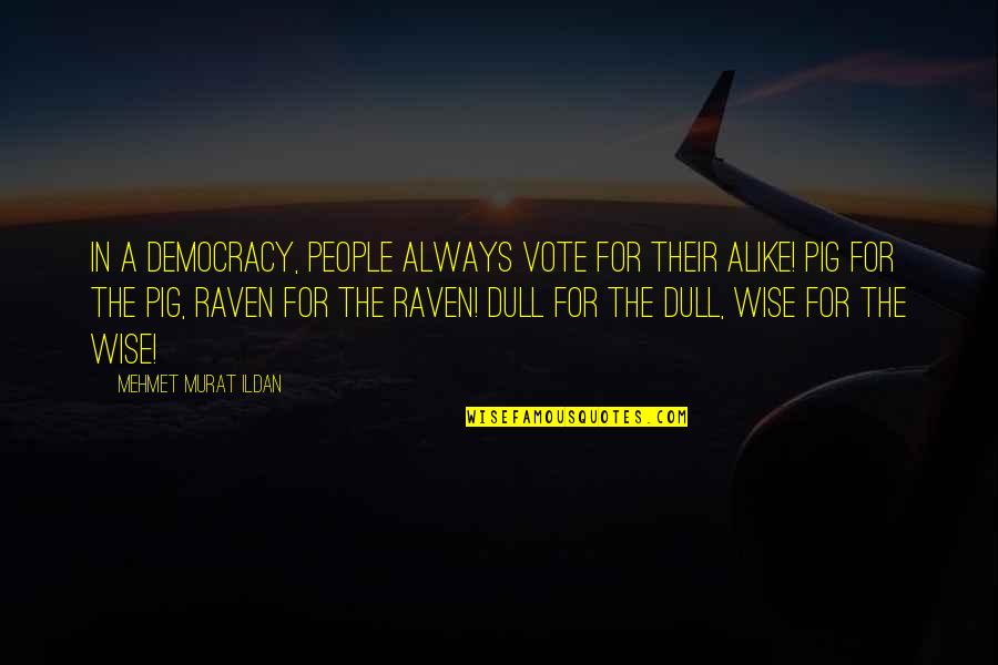 Drafting And Design Quotes By Mehmet Murat Ildan: In a democracy, people always vote for their Drafting And Design Quotes By Mehmet Murat Ildan: In a democracy, people always vote for their