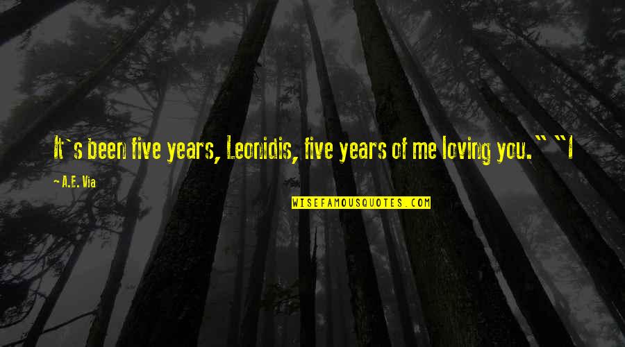 Dragich Obituary Quotes By A.E. Via: It's been five years, Leonidis, five years of