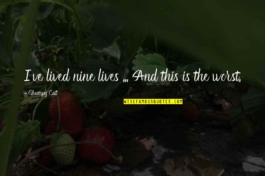 Draker Episode Quotes By Grumpy Cat: I've lived nine lives ... And this is