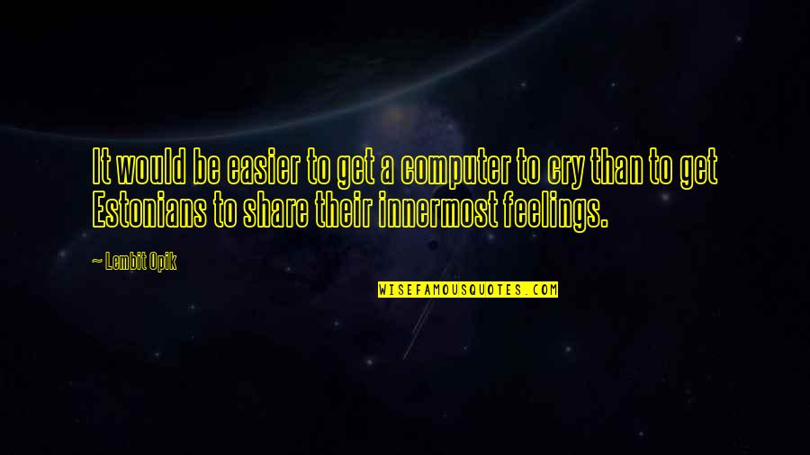 Dreamcatcher Meaning Quotes By Lembit Opik: It would be easier to get a computer Dreamcatcher Meaning Quotes By Lembit Opik: It would be easier to get a computer