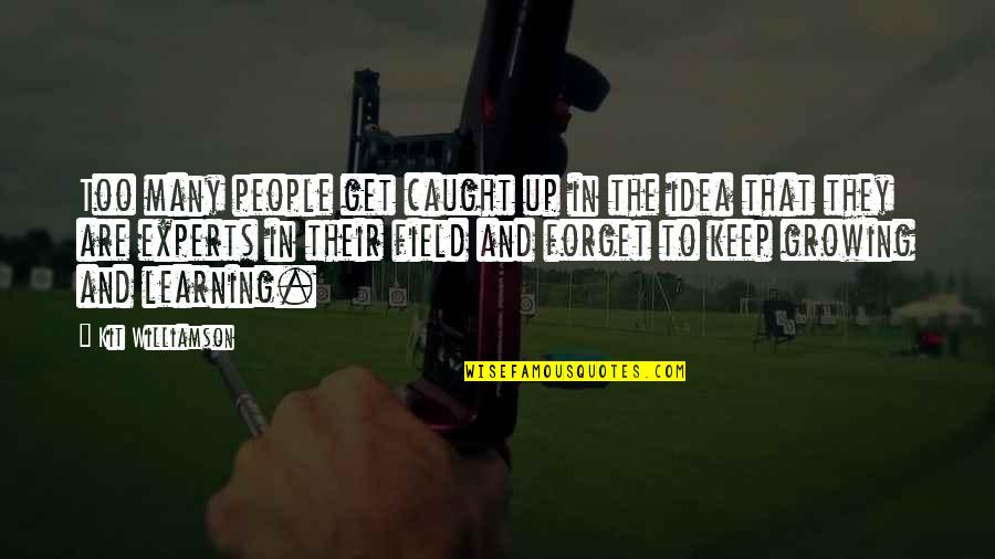 Dreamstream Quotes By Kit Williamson: Too many people get caught up in the