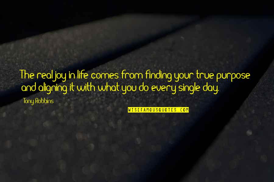 Dreamwastaken Quotes By Tony Robbins: The real joy in life comes from finding Dreamwastaken Quotes By Tony Robbins: The real joy in life comes from finding