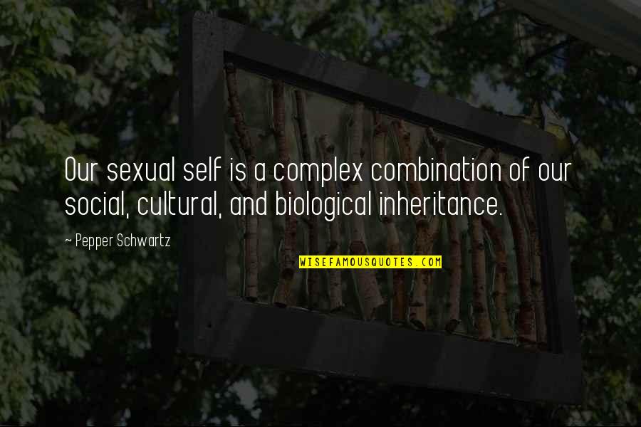 Dresgr Quotes By Pepper Schwartz: Our sexual self is a complex combination of Dresgr Quotes By Pepper Schwartz: Our sexual self is a complex combination of