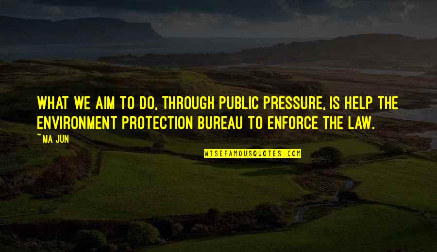 Driblar Wikipedia Quotes By Ma Jun: What we aim to do, through public pressure, Driblar Wikipedia Quotes By Ma Jun: What we aim to do, through public pressure,