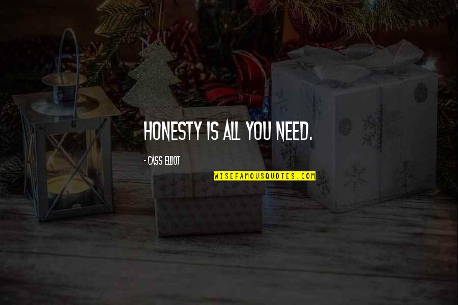 Driver Younger Quotes By Cass Elliot: Honesty is all you need. Driver Younger Quotes By Cass Elliot: Honesty is all you need.