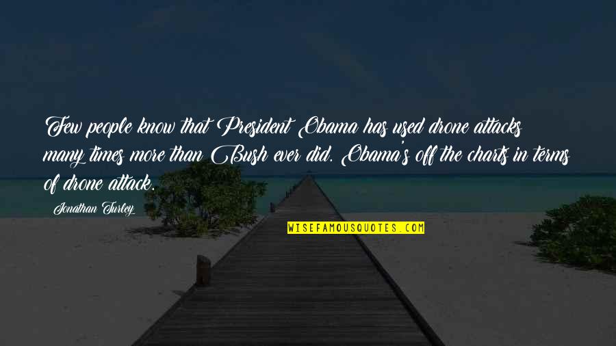 Drone Quotes By Jonathan Turley: Few people know that President Obama has used