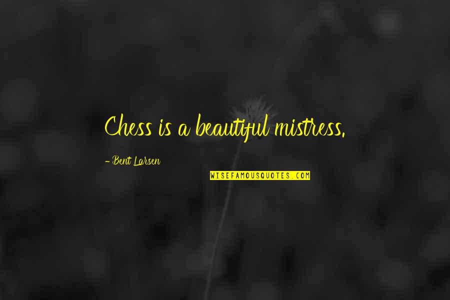 Drowsily In A Sentence Quotes By Bent Larsen: Chess is a beautiful mistress. Drowsily In A Sentence Quotes By Bent Larsen: Chess is a beautiful mistress.