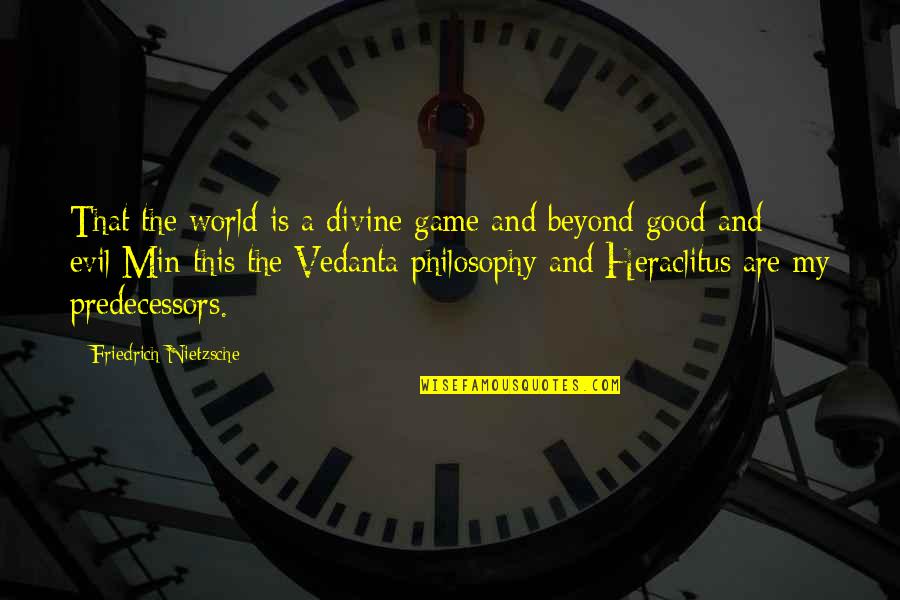 Drug Addiction And Recovery Quotes By Friedrich Nietzsche: That the world is a divine game and