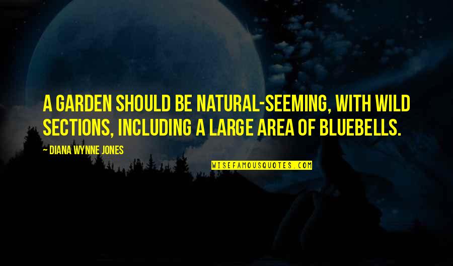 Drug Usage Quotes By Diana Wynne Jones: A garden should be natural-seeming, with wild sections,