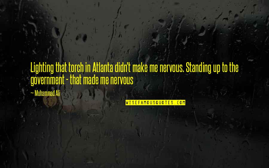 Drumuri Judetene Quotes By Muhammad Ali: Lighting that torch in Atlanta didn't make me Drumuri Judetene Quotes By Muhammad Ali: Lighting that torch in Atlanta didn't make me