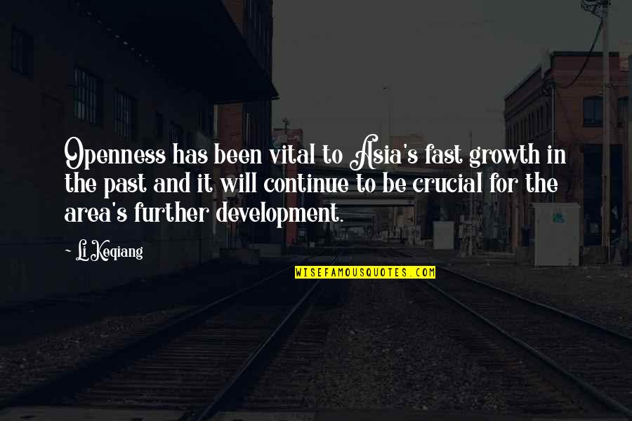 Dsb Bank Quotes By Li Keqiang: Openness has been vital to Asia's fast growth